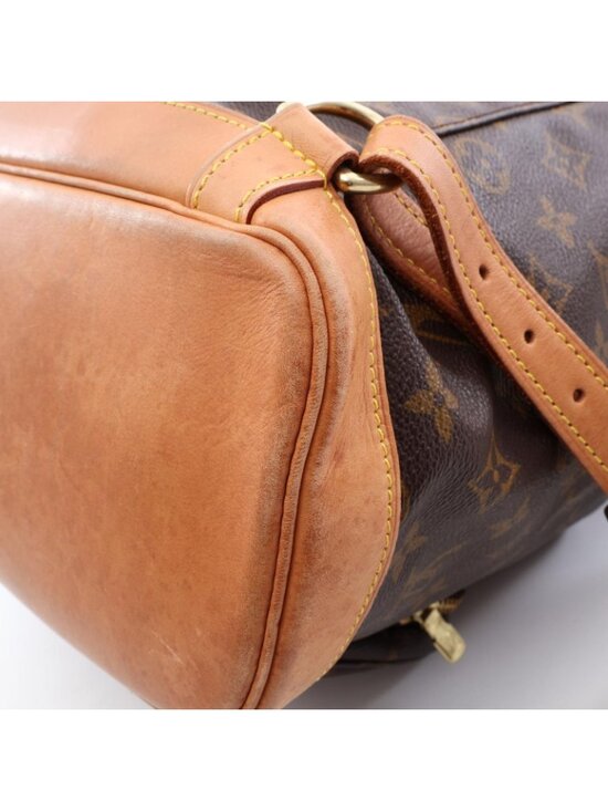 Louis Vuitton Backpack Montsouris GM Canvas Leather main image 8